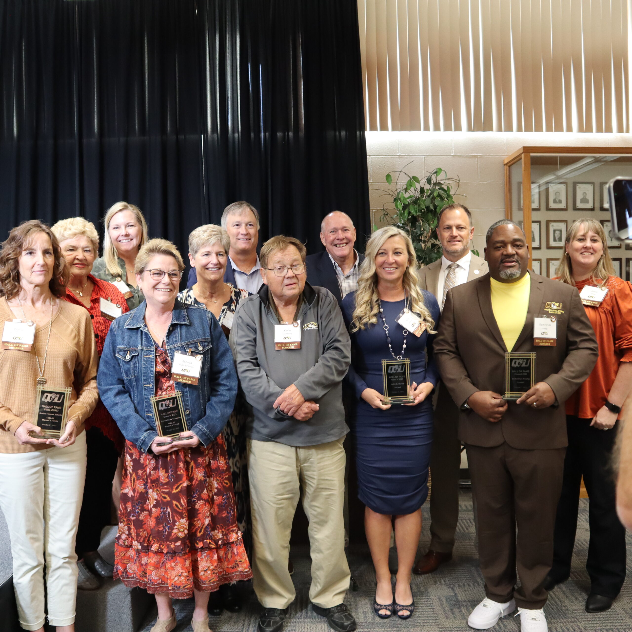 QU INDUCTED THE FALL 2023 SPORTS HALL OF FAME CLASS