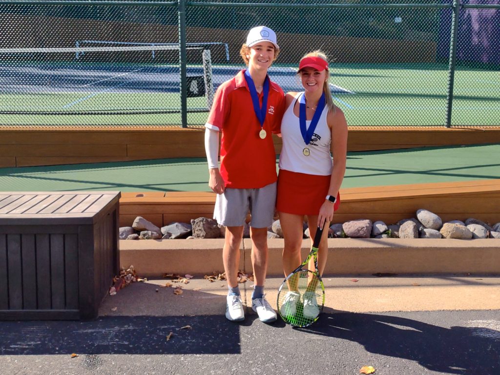 Truckee siblings sweep regional tennis titles