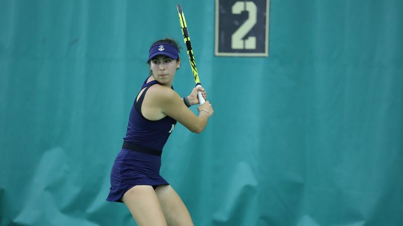 Women’s Tennis Battles Rivals to Conclude Fall Slate at Academy Challenge