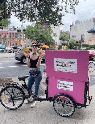 The Book Bike Bringing Free, Queer Books to Brooklyn