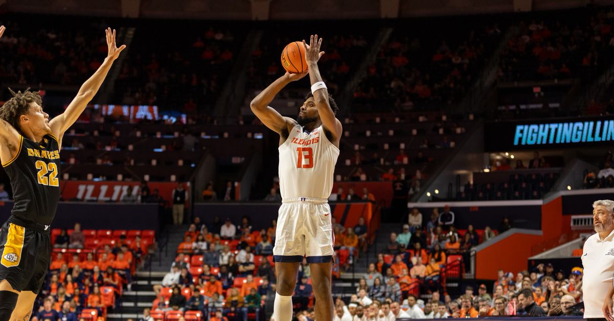 Illinois impresses in first exhibition, cruises past Ottawa