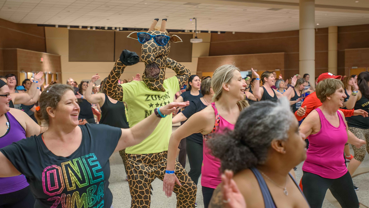 Zumba Fitness Party dances into Milwaukee County Zoo for animal sponsorship fundraiser