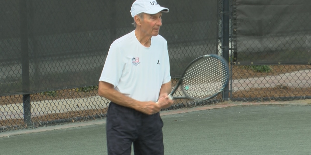 Local man wins international tennis event at 86