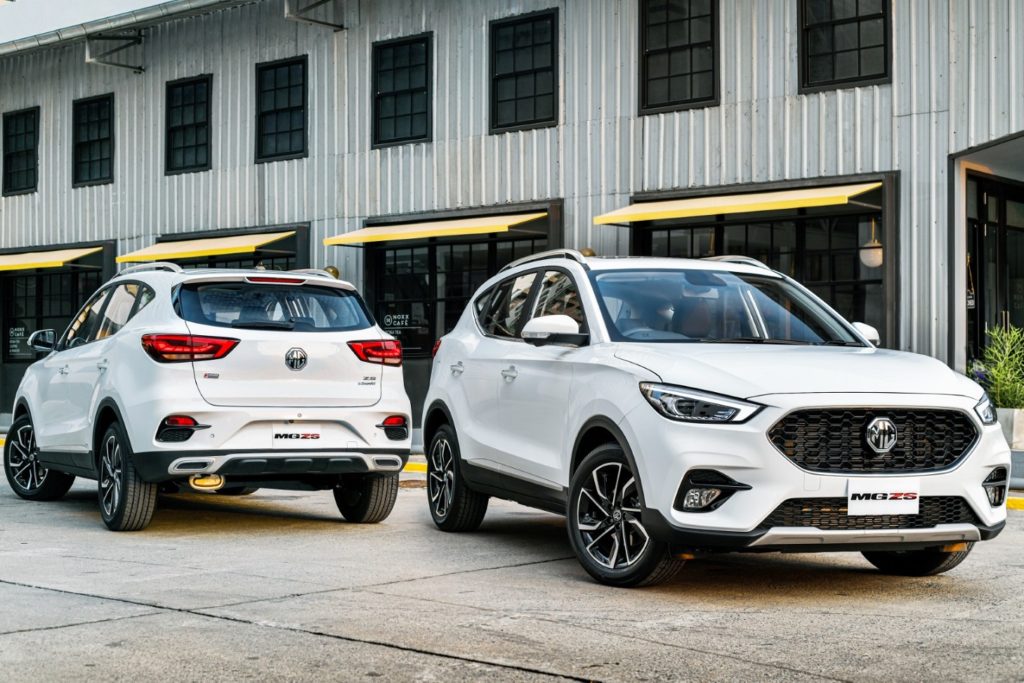 MG ทุบราคารถทุกประเภท ทั้งEV-สันดาป-ไฮบริด สูงสุด 1.9 แสนบาท