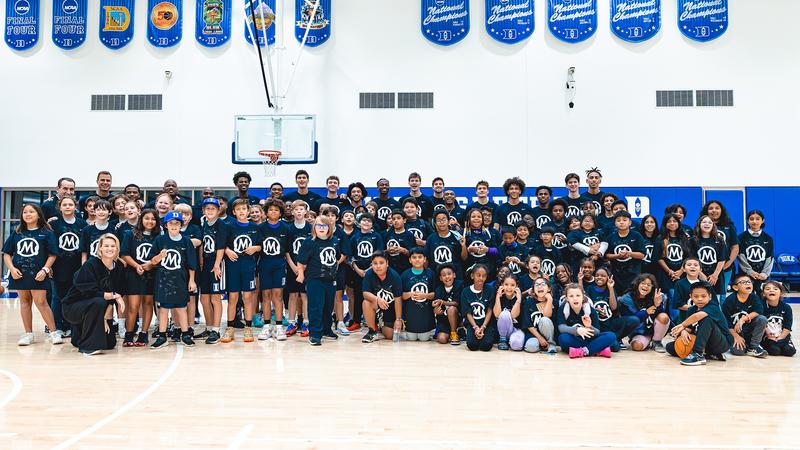 Mamba & Mambacita Sports Foundation Teams Up with Duke for Kids’ Camp