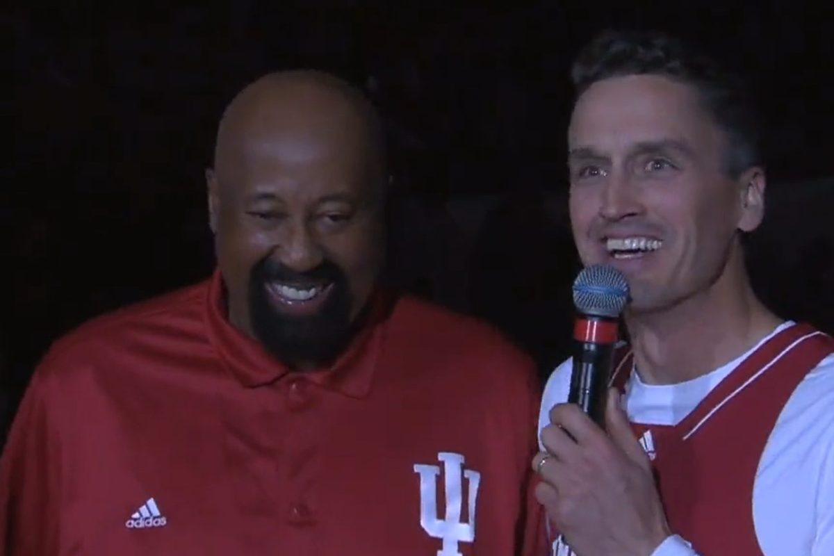 Watch:  Mike Woodson’s full comments at Hoosier Hysteria, IU basketball is the &@#!