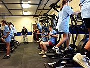 Bulldog Middle Schoolers score new fitness center