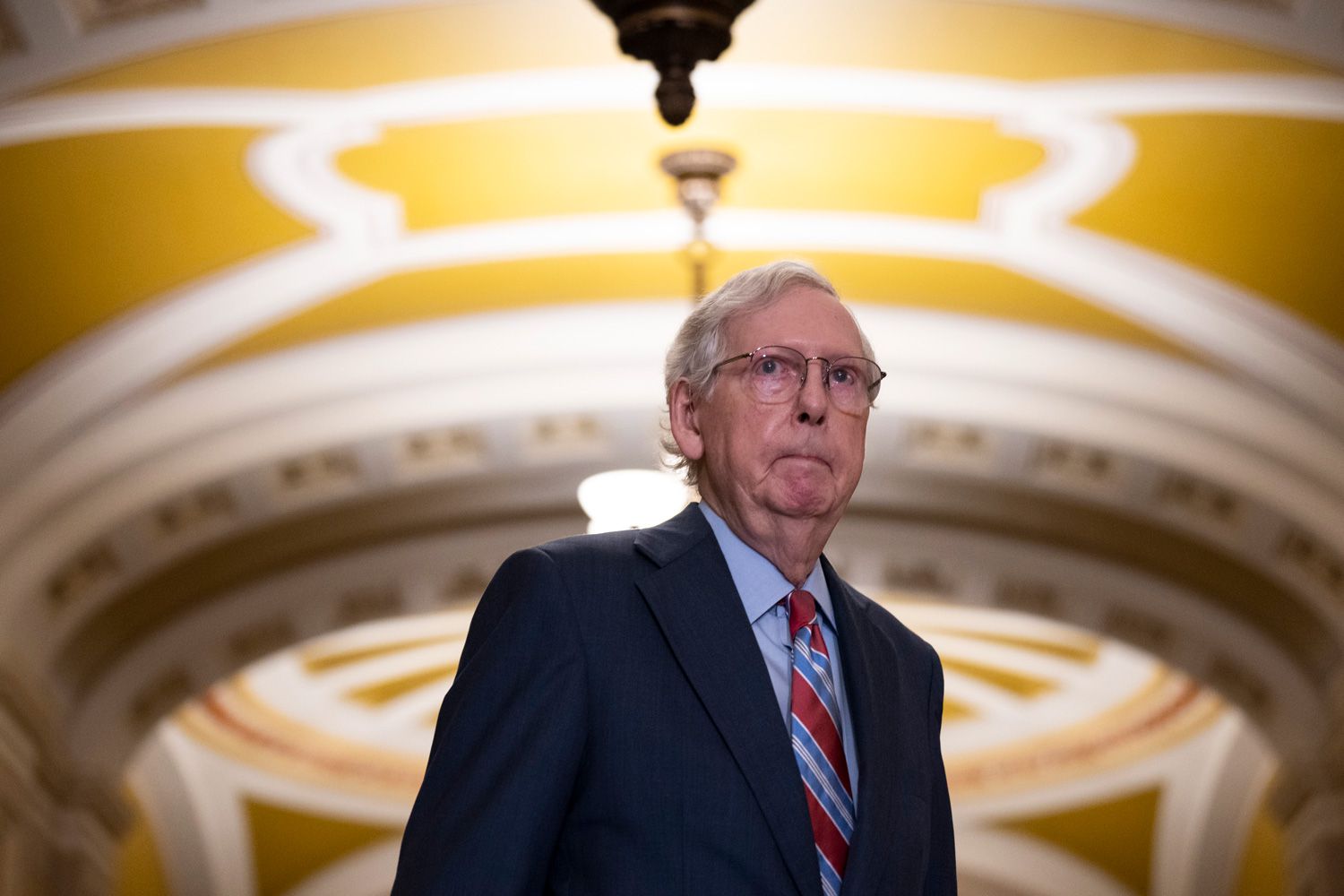 Mitch McConnell Defends Health in Rare Sunday Morning Interview: ‘I’m Completely Recovered’