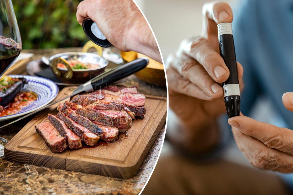 Eating two servings of red meat increases risk of diabetes: study