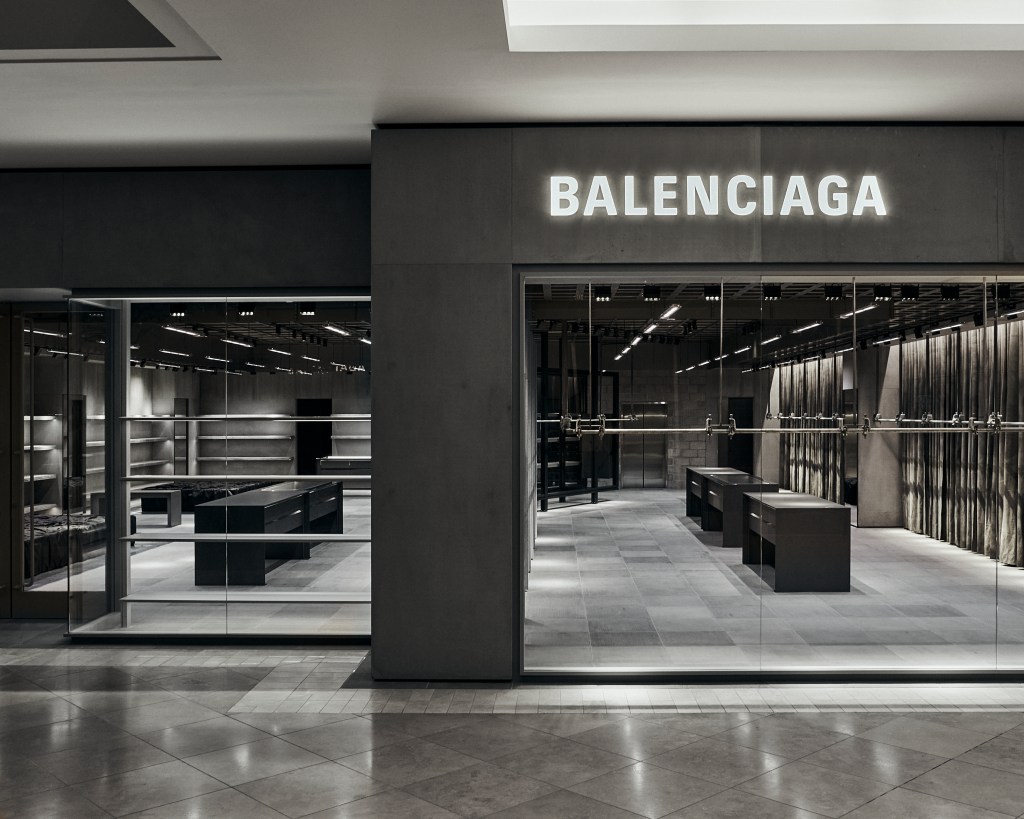 Balenciaga Opens a Large Store in Southern California’s South Coast Plaza