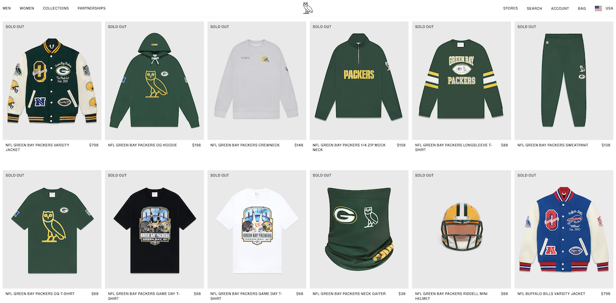 Why the NFL is collaborating with fashion brands on merchandise drops