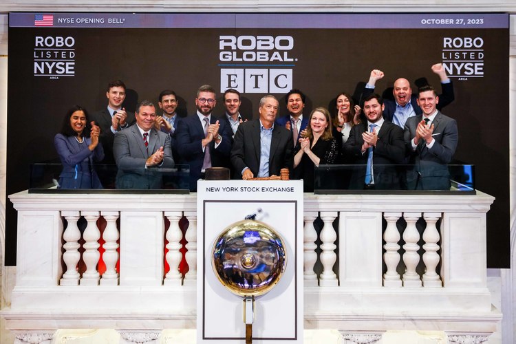 ROBO Global Rings the Bell, Celebrates a Decade of Innovation