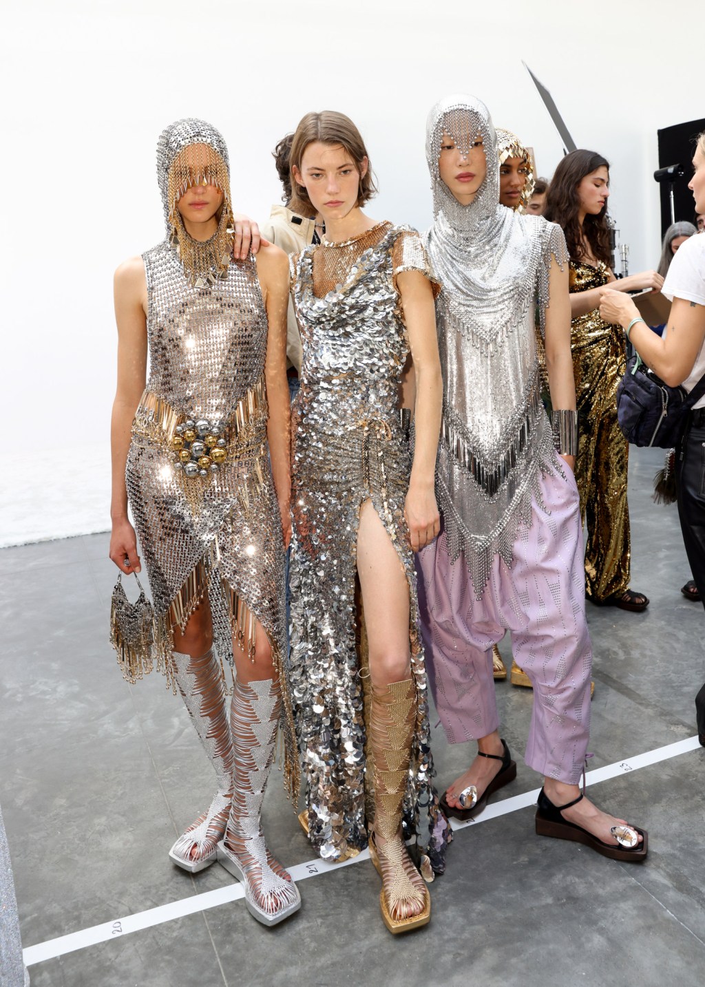 Concert Fashion Means Metallics are in for Spring