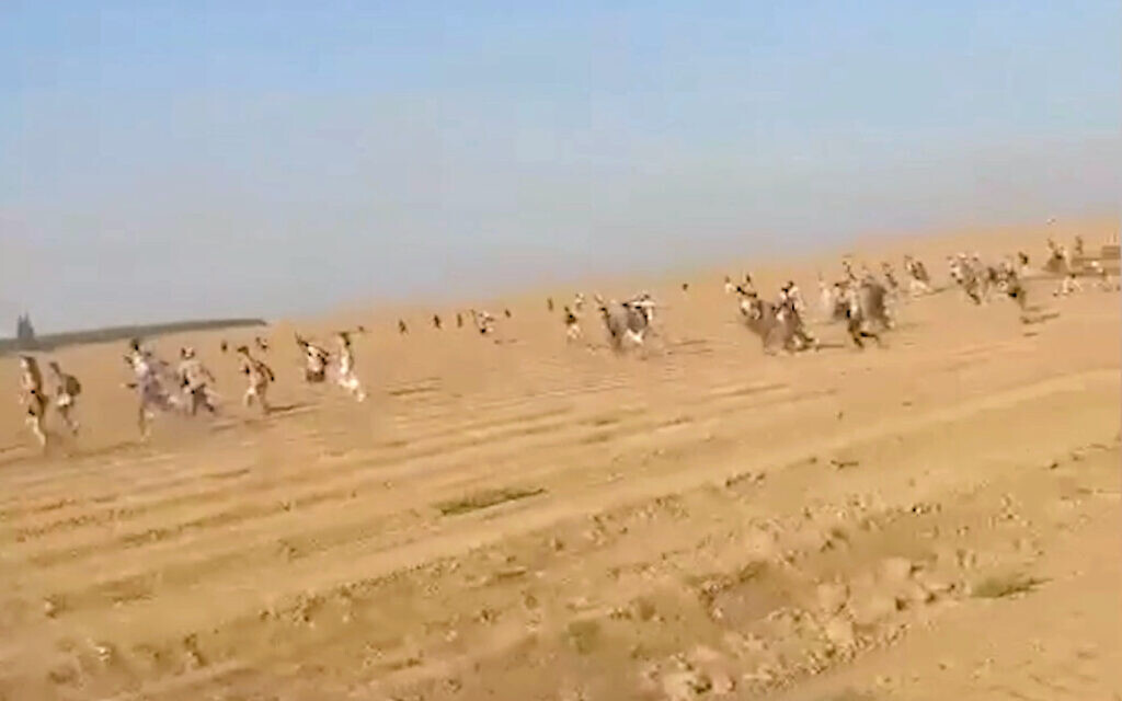 New footage depicts start of Hamas assault on music festival near Gaza