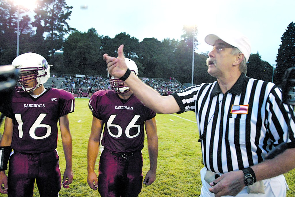 Four local sports officials honored with Golden Whistle Awards by CCS