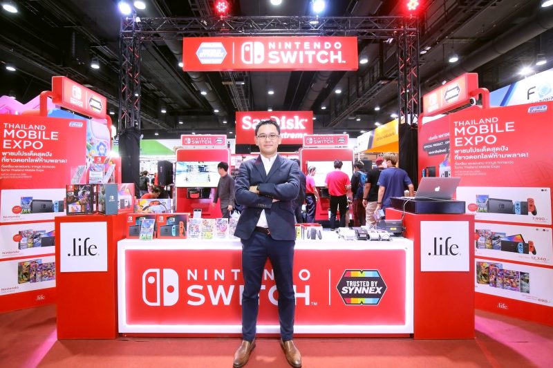 ซินเน็คฯ ลุยต่อเนื่อง นำ Nintendo Switch by Synnex ร่วมงาน “TME2023” มหกรรมมือถือสุดยิ่งใหญ่แห่งปี