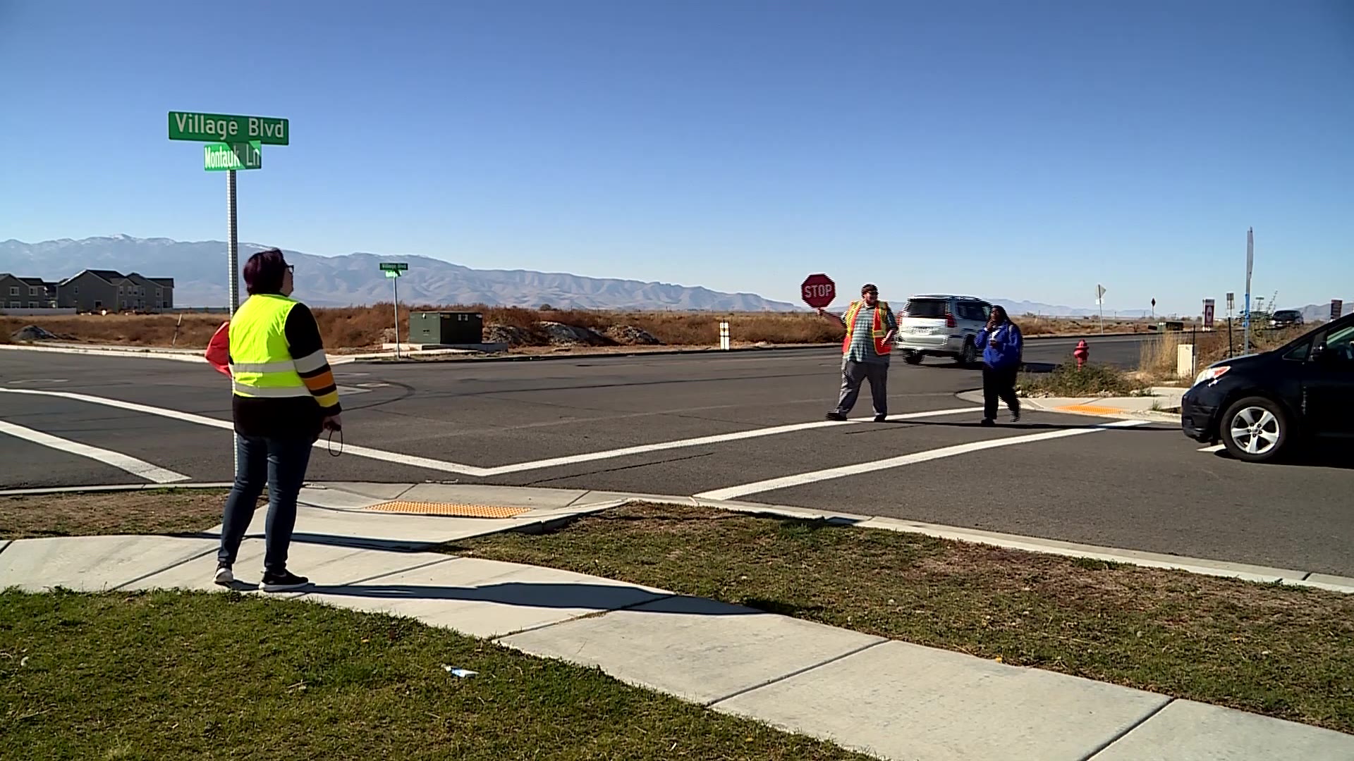 Mother, child hospitalized after being hit by a car in Stansbury Park