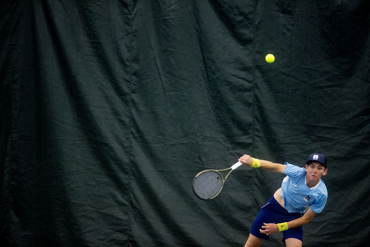 Mona Shores senior tennis standout sprouts into state-title contender