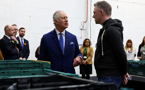 King kick-starts project to end food waste over growing concern at cost of living crisis