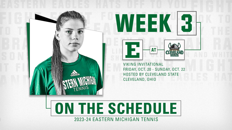 Tennis Off to Cleveland for Viking Invitational – Eastern Michigan University Athletics