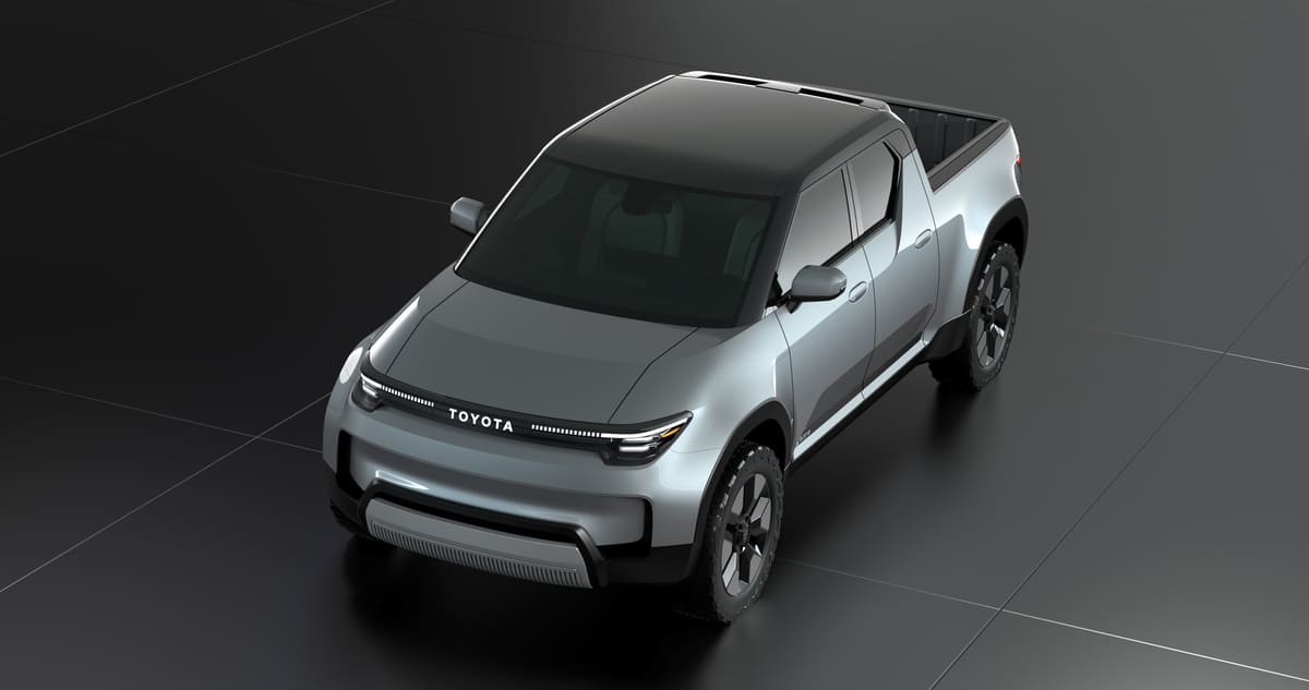 Toyota EPU รถคอนเซ็ปต์ที่อาจแสดงถึงรถปิกอัพไฟฟ้าในอนาคต