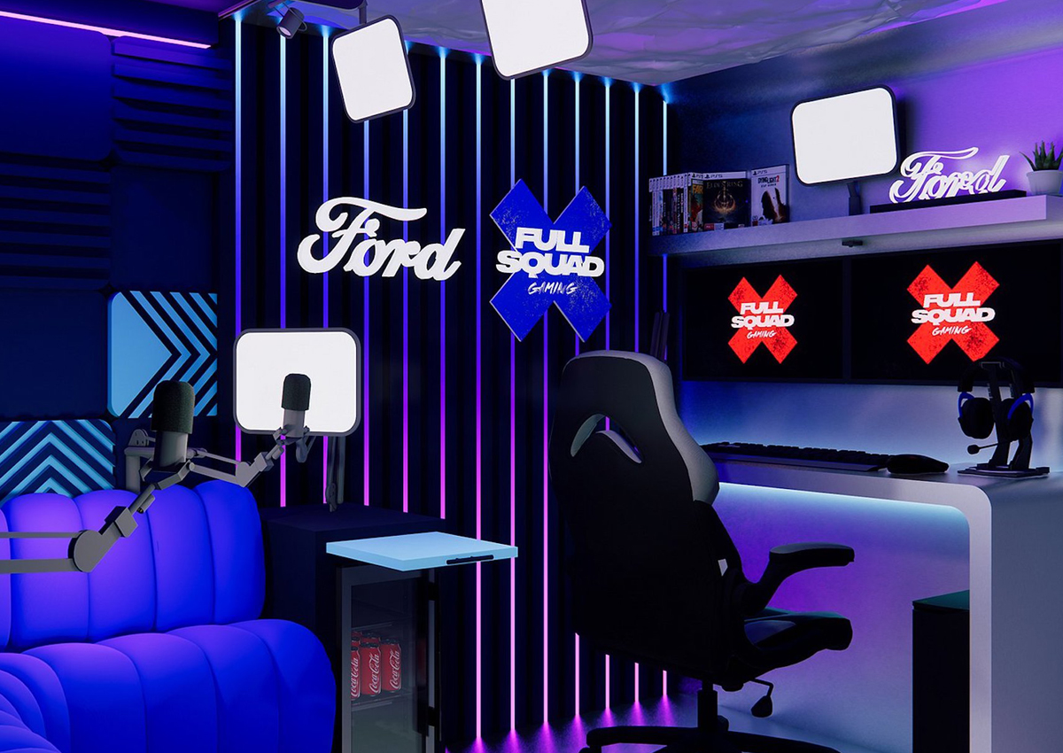 Ford desenvolve carro “sonho de consumo” para amantes de games