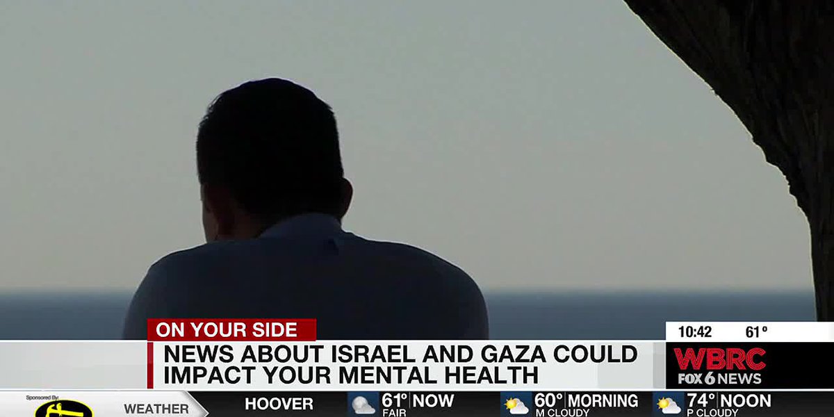 UAB mental health expert shares ways to manage mental health during conflict in Israel, Gaza