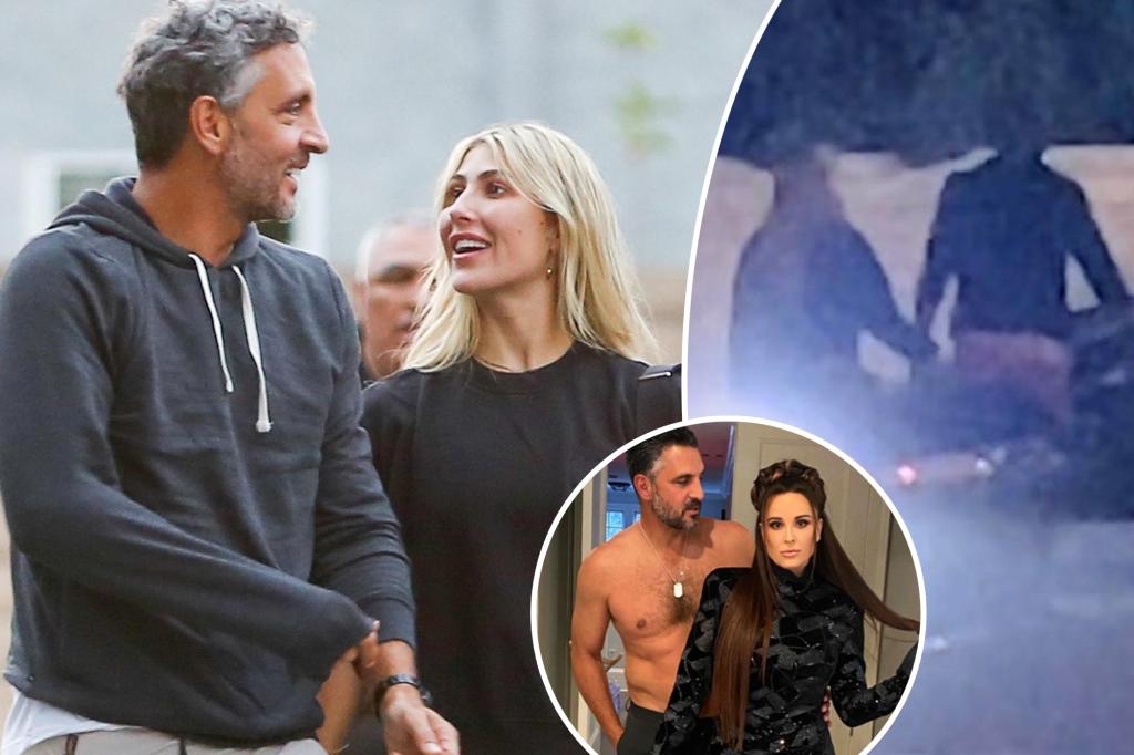 ‘DWTS’ partners Mauricio Umansky and Emma Slater hold hands amid…