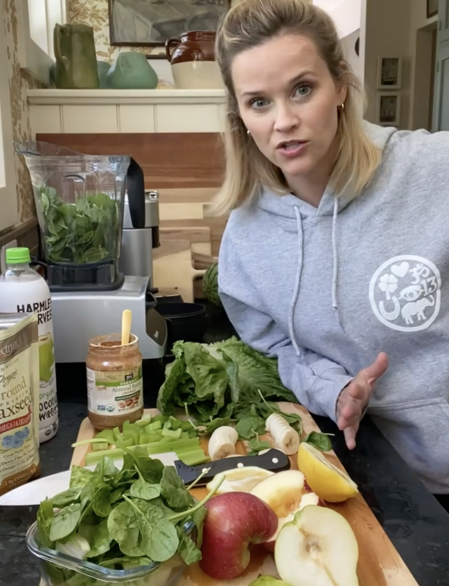 Reese Witherspoon Says It Makes Her Glow, but What Can a Green Juice Really Do for Your Health