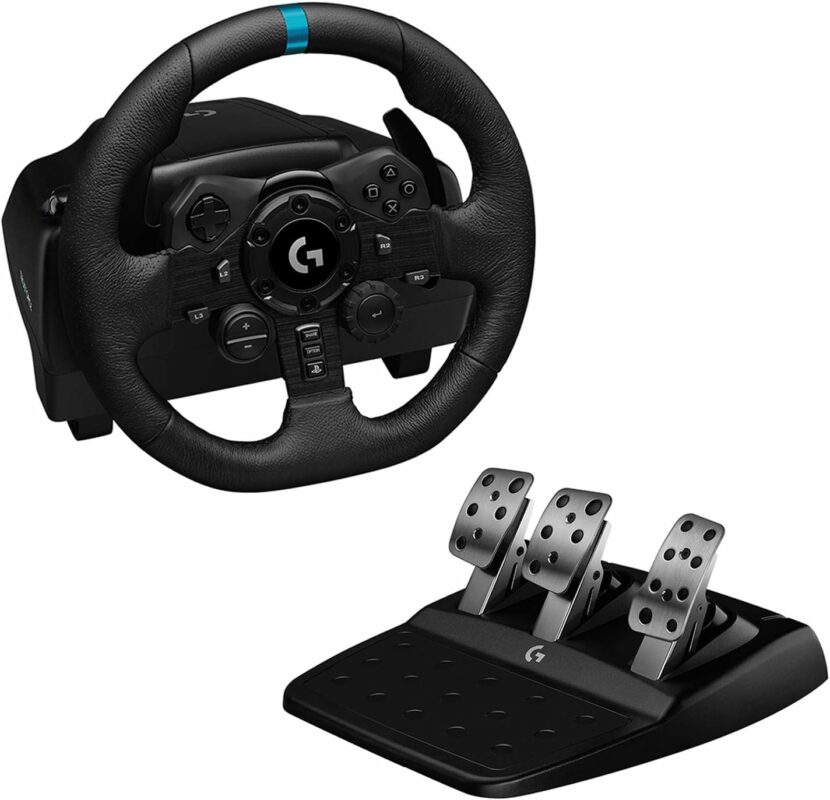 Fã de games de corrida: Volante Logitech G923 está com 28% off