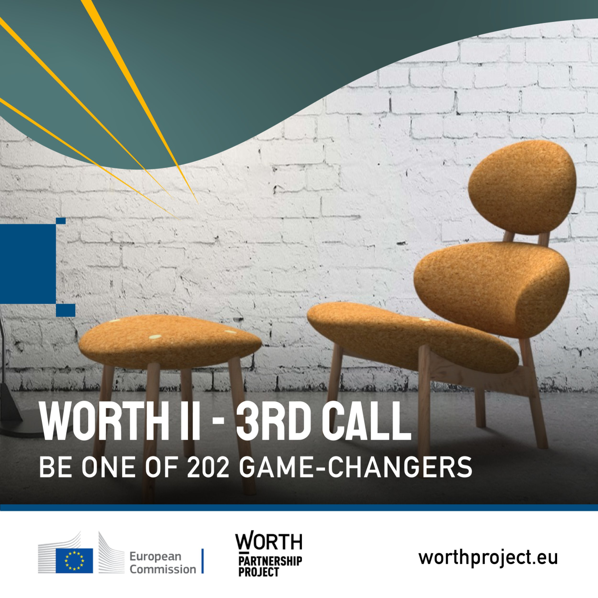 New call for proposals under the WORTH II partnership project is open