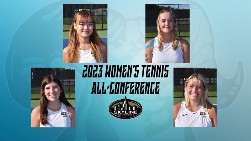 Quartet of Women’s Tennis Student-Athletes Selected to All-Skyline Conference Team