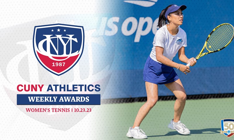 CUNYAC/HSS Women’s Tennis Weekly Award Winners Announced