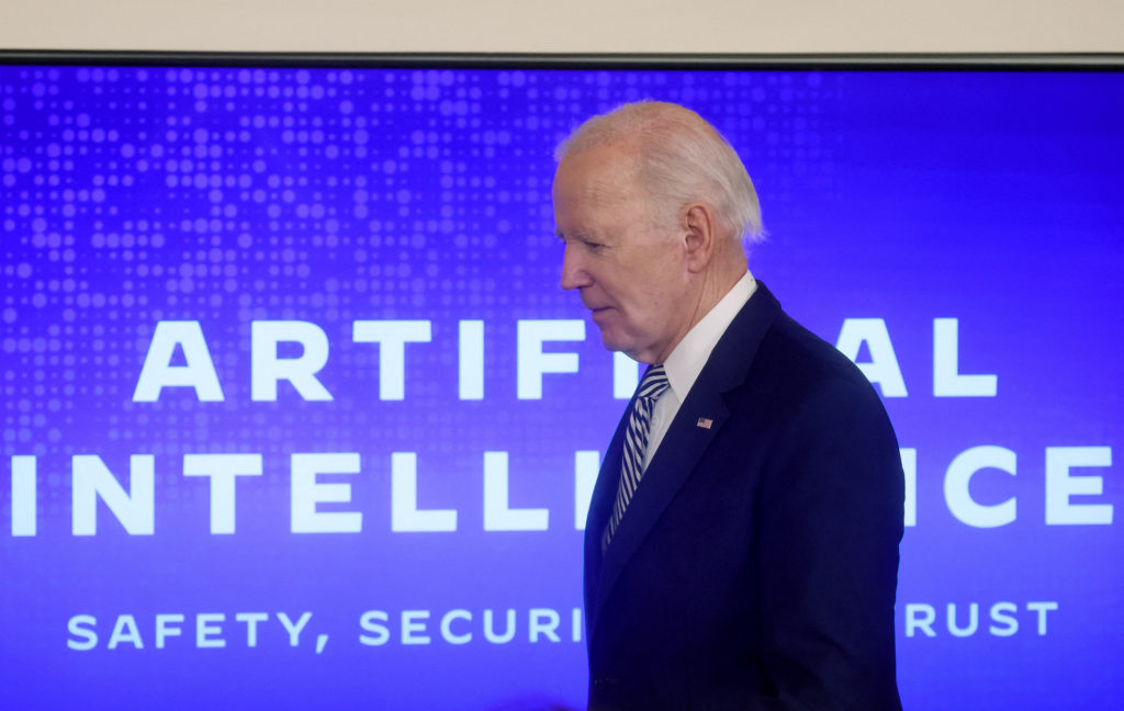 Biden signs order establishing standards to manage artificial intelligence risks