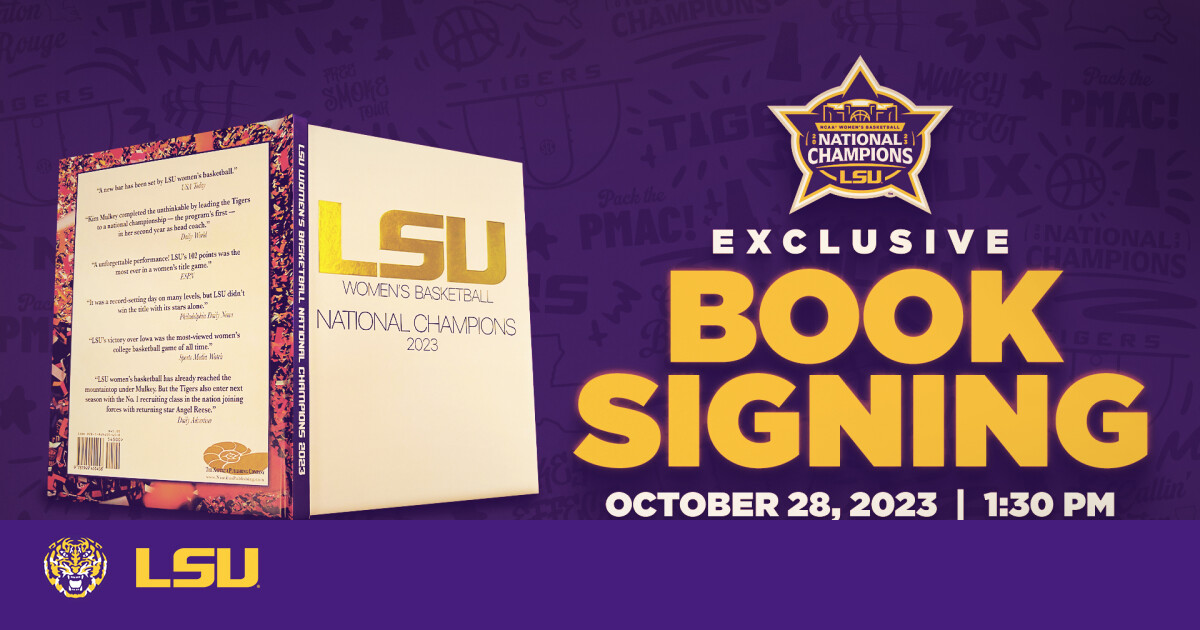 LSU Women’s Basketball Book Signing On Oct. 28