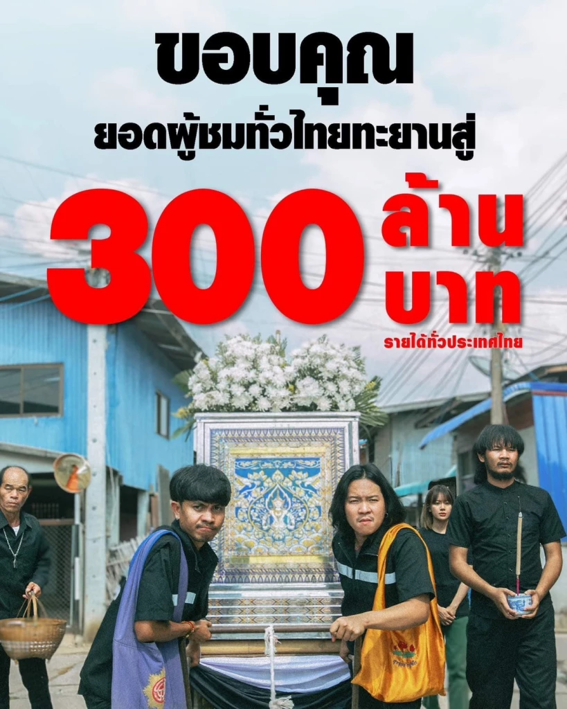 กระแสแรงมาก หนัง ‘สัปเหร่อ’ จักรวาลไทบ้าน รายได้ทะยาน 300 ล้าน