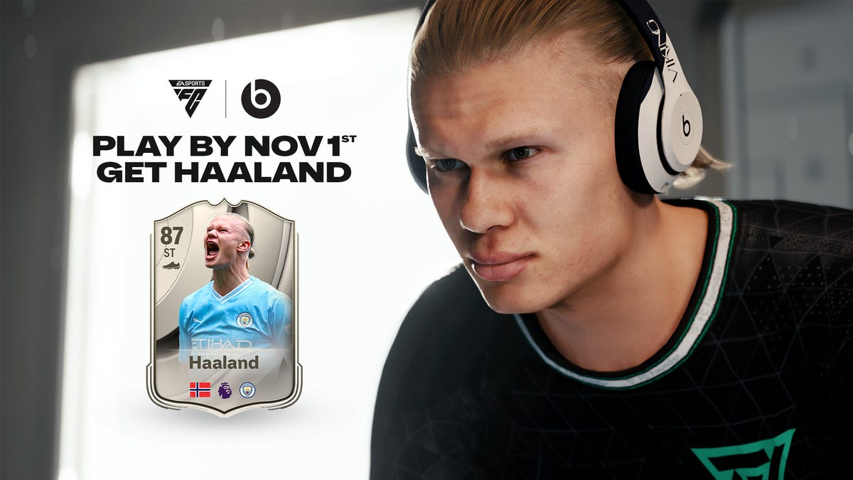 Beats Studio Pro Headphones Get Custom Erling Haaland Treatment in EA Sports’ FC 24