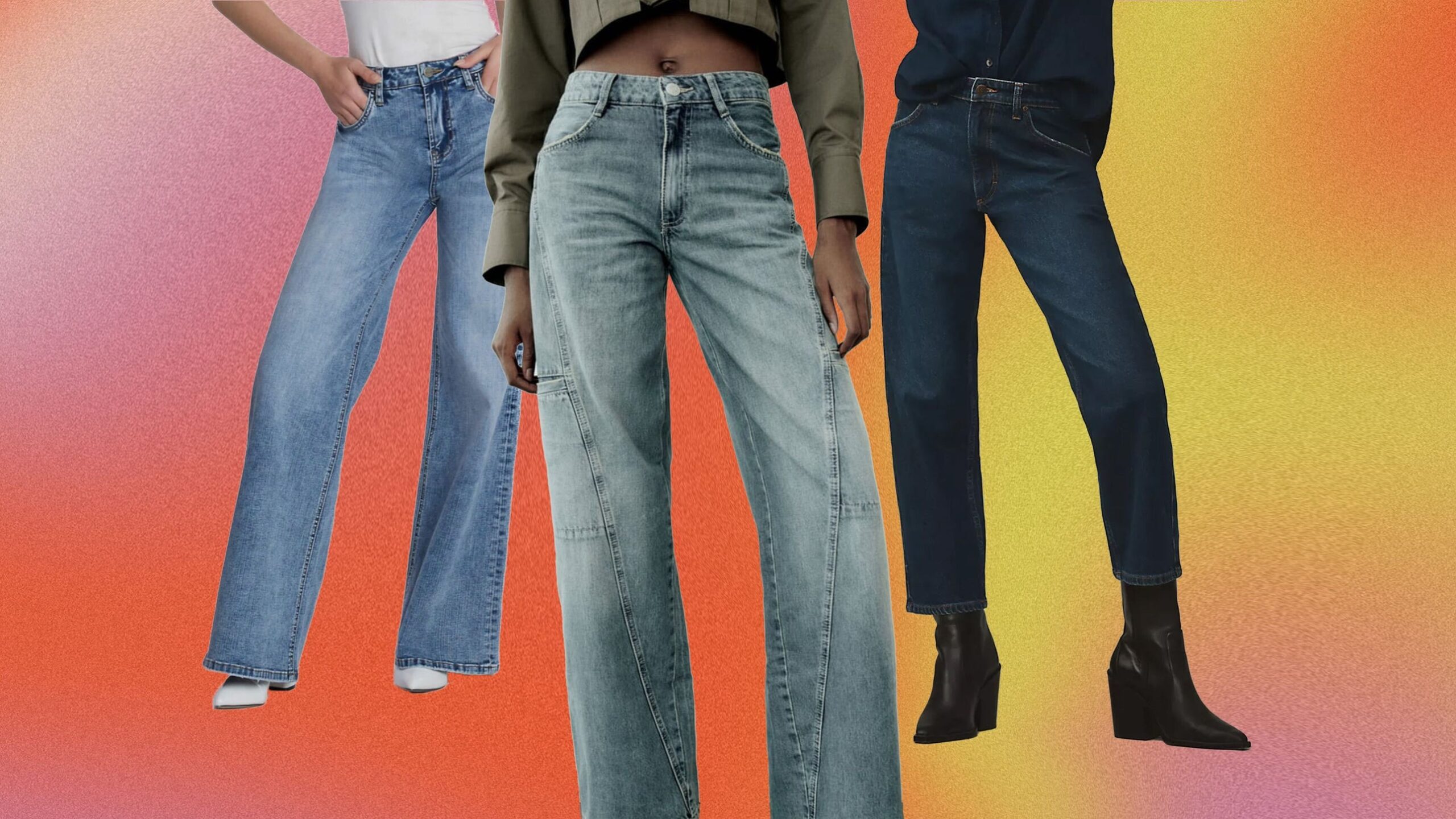 PSA: Comfy Mid-Rise Jeans are Back in Style & These are Editor-Approved