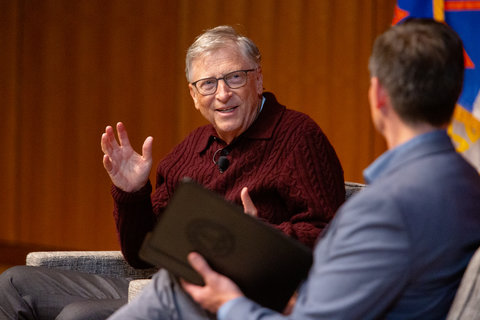 Bill Gates lecture launches new Big Ideas series