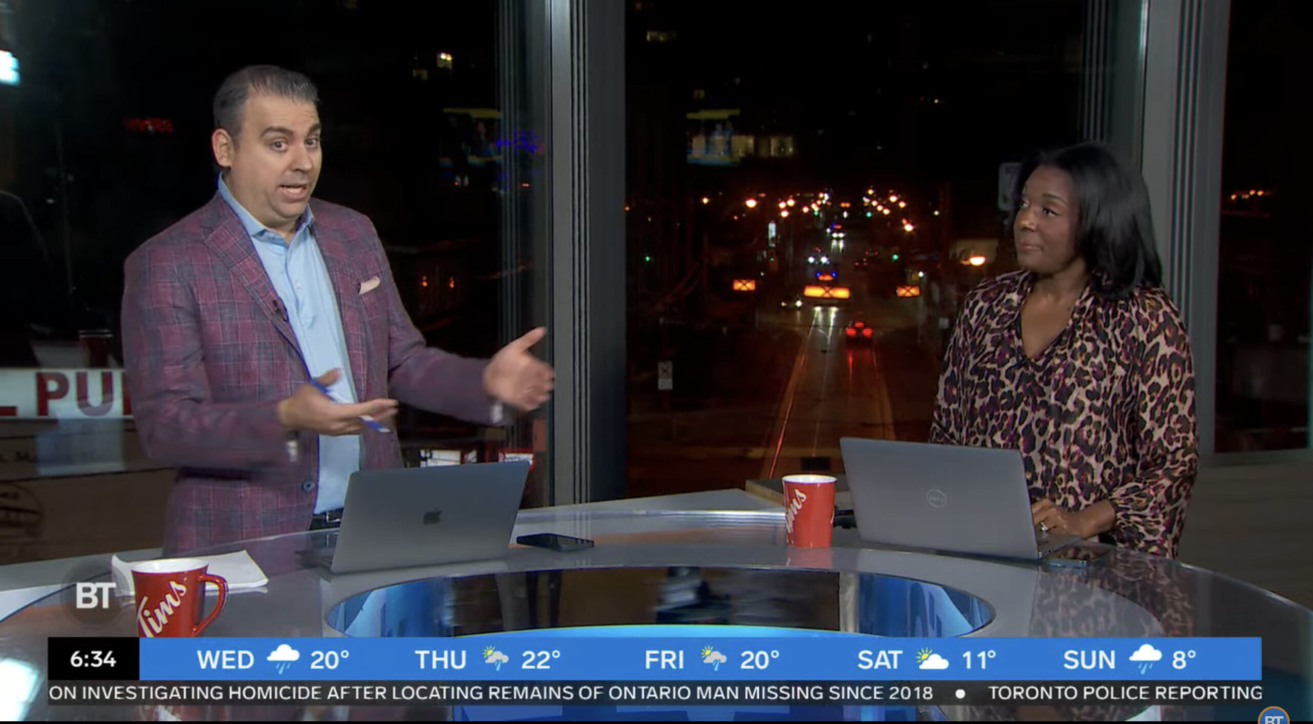 Breakfast Television’s Sid Seixeiro snaps ‘I don’t care’ as Tammie corrects him