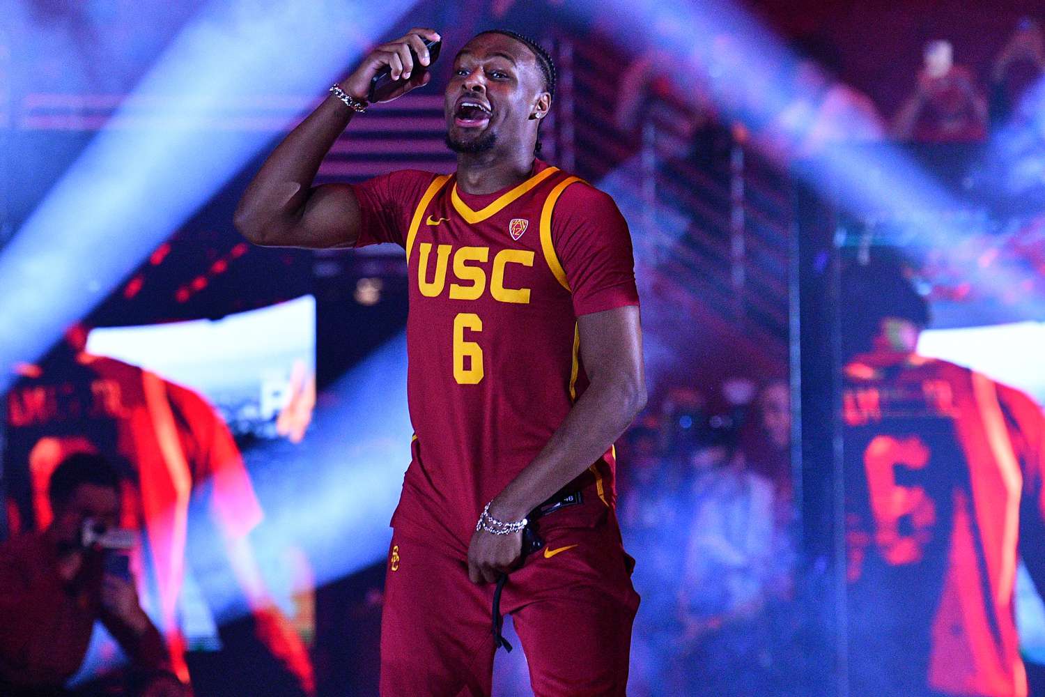 Bronny James Dances with Team on USC Basketball Opening Night, but Won’t Play Yet