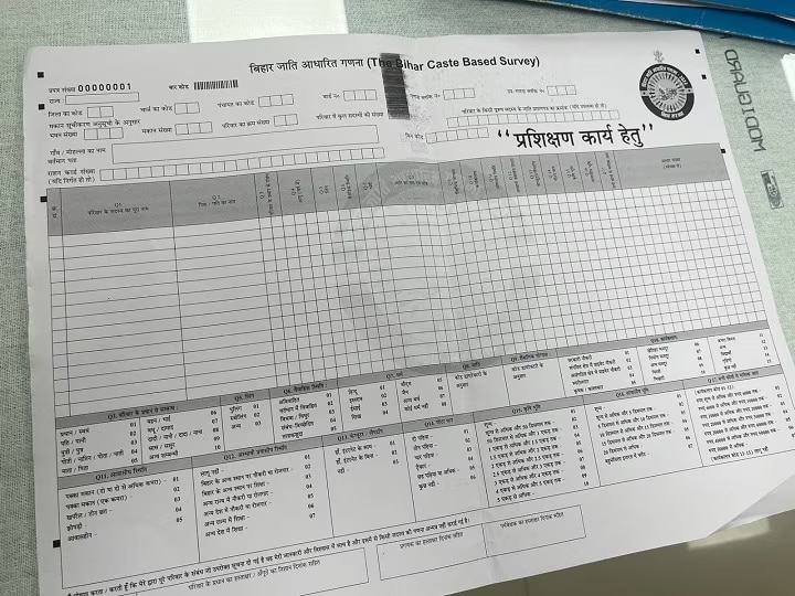 Bihar Caste Survey Report: जातीय गणना कैसे और क्या प्रोसेस था? मौजूदा विवाद पर ADM ने बताई पूरी बात