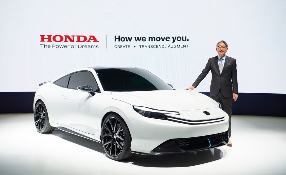 Honda Prelude Returns as a Sporty Coupe, This Time with EV Power