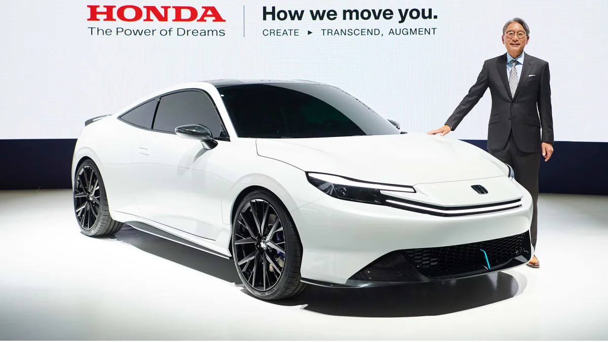 Honda revives Prelude as electric concept car in Tokyo