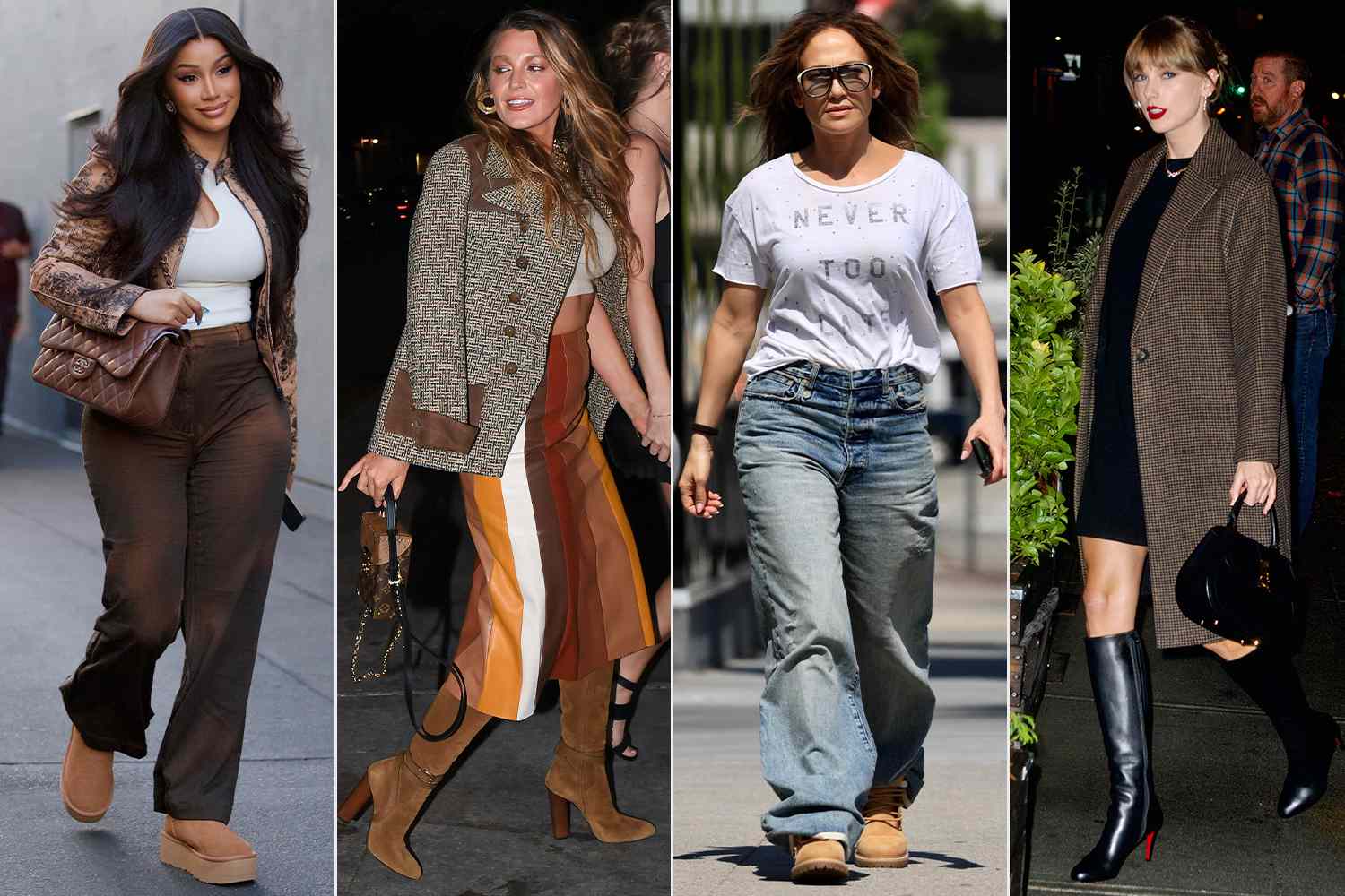 Blake Lively, Jennifer Lopez, and More Stars Are Breaking Out Their Fall Boots, and So Are We