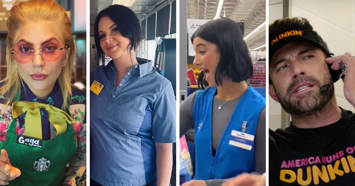 Celebrities Cosplaying As Workers Ranked From Charli D’Amelio To Gaga