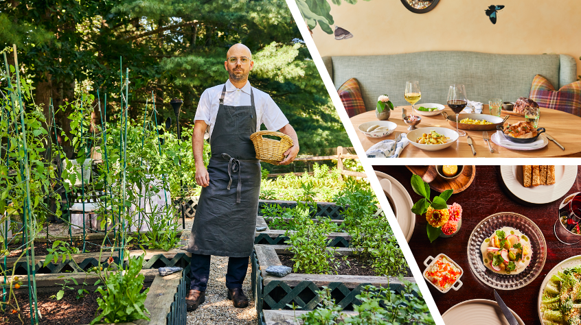 A CT inn has a new executive chef. With food straight from farm, guests gush he’s ‘a magician’