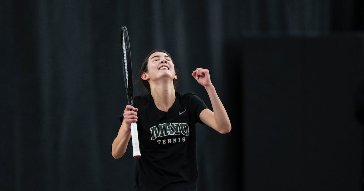 Rochester Mayo’s Claire Loftus wins Class 2A singles state championship