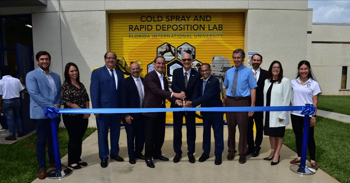 FIU unveils cutting-edge cold spray lab for advanced manufacturing innovation