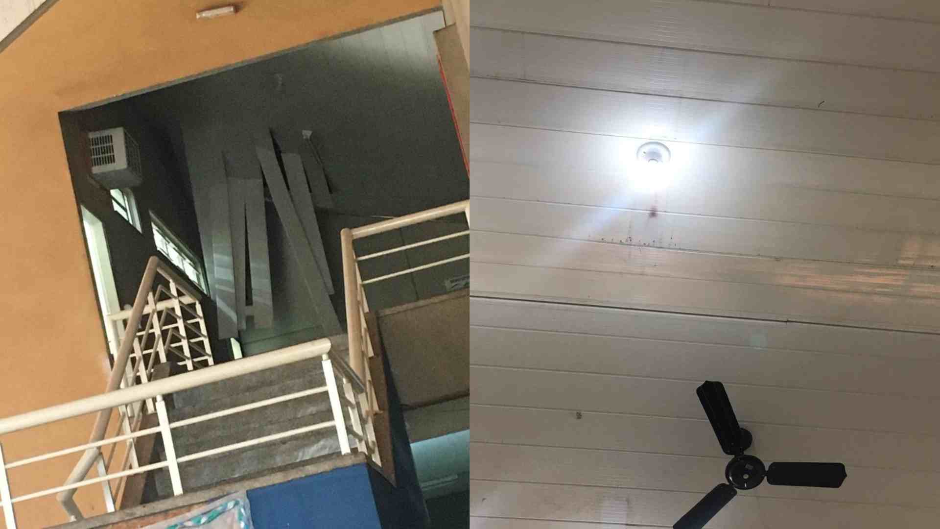 Após vendaval, Escola Professor Arassuay muda aula para biblioteca e sala de tecnologia
